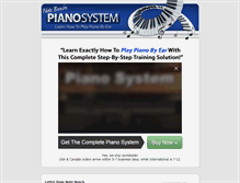 Tablet Screenshot of pianosystem.com